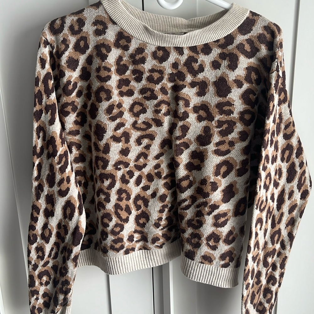 A new day leopard sweater